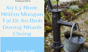 Xử Lý Nước Nhiễm Mangan Tại Dĩ An Bình Dương Nhanh Chóng