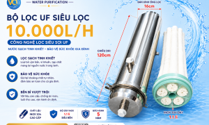 Bộ Lọc UF Siêu Lọc 10000L/giờ