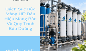 Cách Sục Rửa Màng UF: Dấu Hiệu Màng Bẩn Và Quy Trình Bảo Dưỡng