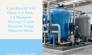 Cặn Đen Ở Vòi Nước Có Chắc Là Mangan Không? Cách Khoanh Vùng Nguyên Nhân