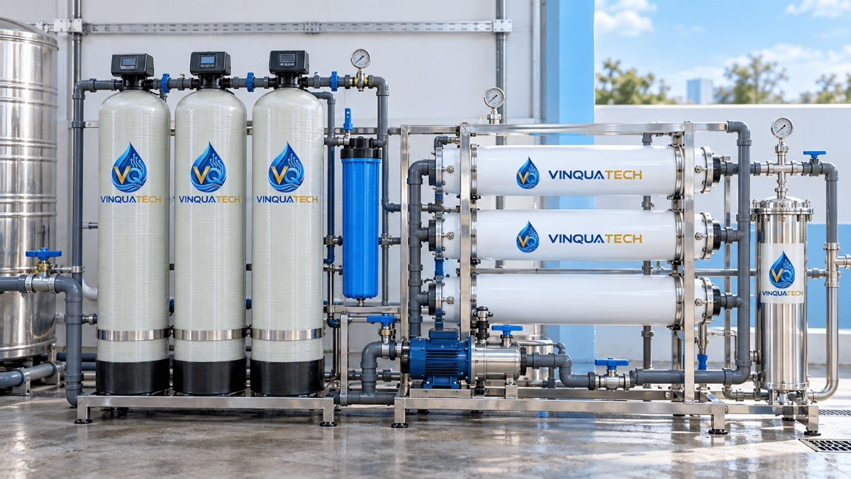 Hệ thống lọc nước UF và các công đoạn tiền xử lý