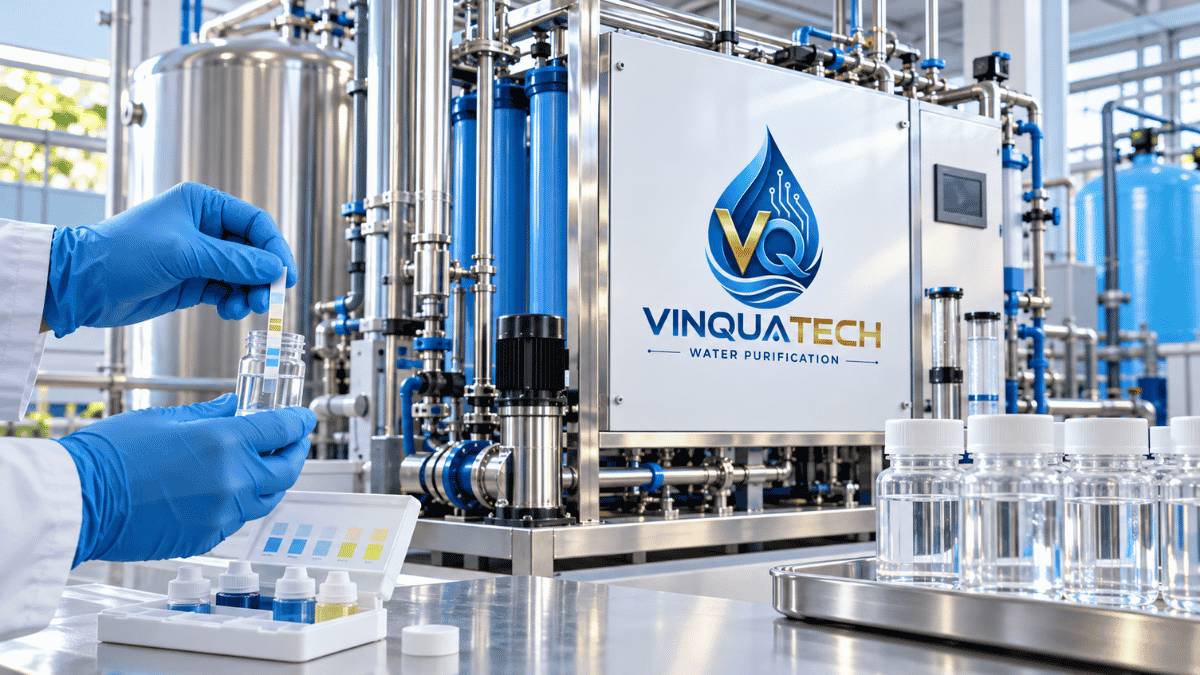 So sánh bộ test nước tại nhà và lấy mẫu xét nghiệm phòng lab
