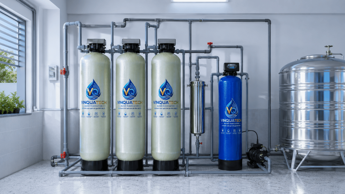 So sánh hệ lọc tổng cấp trực tiếp và hệ lọc qua bồn chứa