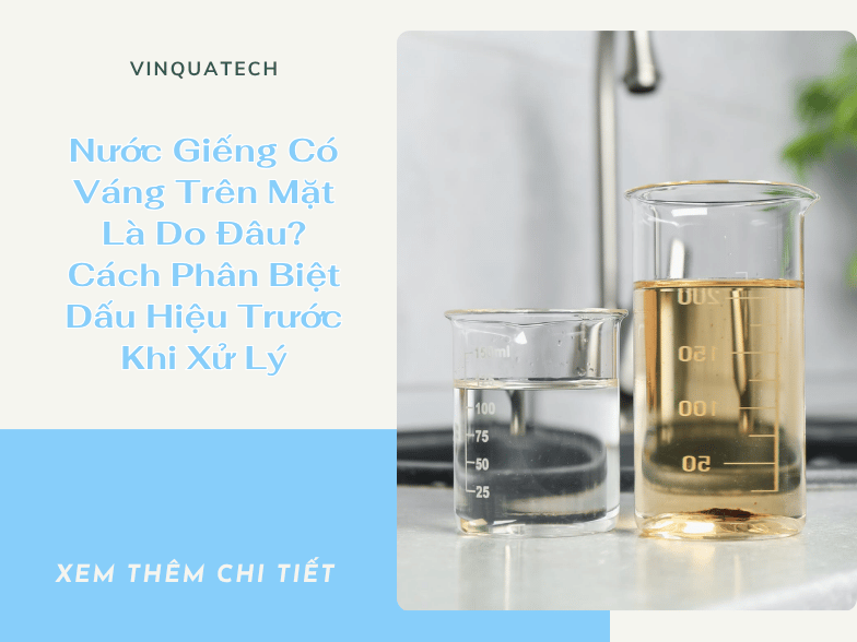 Nước Giếng Có Váng Trên Mặt Là Do Đâu? Cách Phân Biệt Dấu Hiệu Trước Khi Xử Lý