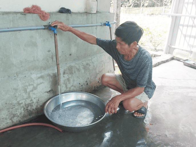 xử lý nước nhiễm mangan